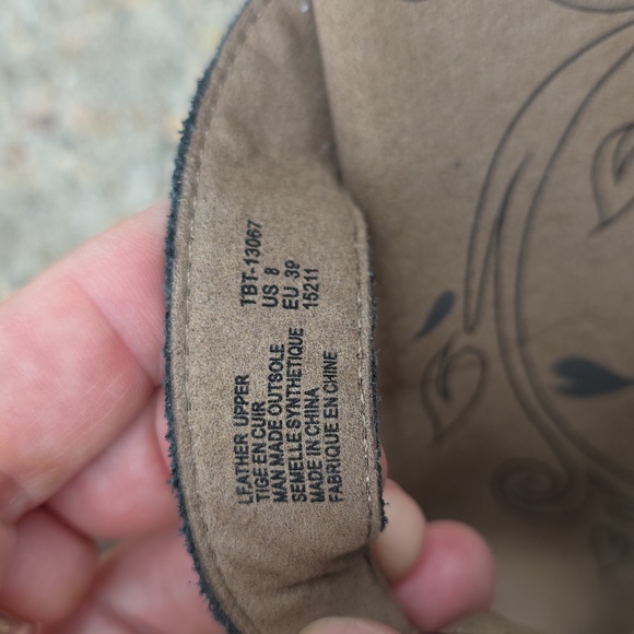 Taos Tribute 2 Leather Strappy Slip On Sandals Size 8 - Picture 8 of 8